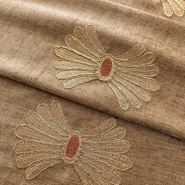 IMPORTED_CHANEEL_EMBROIDERY_PANEL_CURTAINS.PACK_OF_TWO_CURTAINS.GOLD