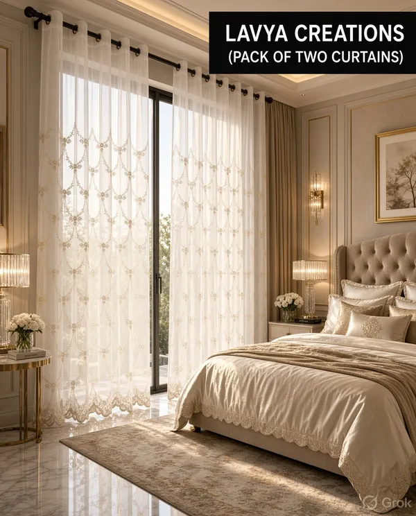 IMPORTED_EMBROIDERY_CURTAINS.PACK_OF_TWO_CURTAINS.GOLD.