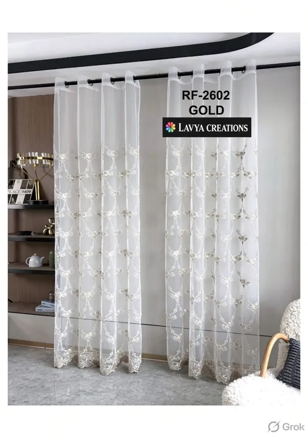 IMPORTED_EMBROIDERY_CURTAINS.PACK_OF_TWO_CURTAINS.GOLD.
