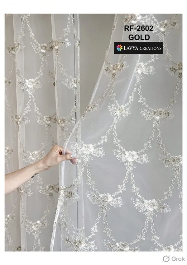 IMPORTED_EMBROIDERY_CURTAINS.PACK_OF_TWO_CURTAINS.GOLD.