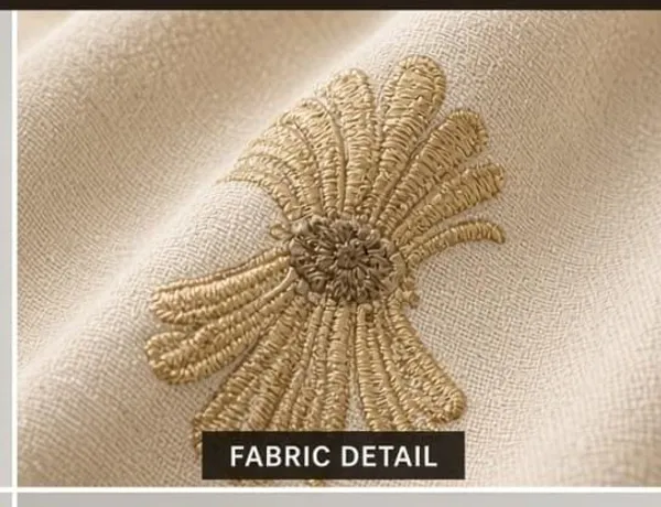 IMPORTED_EMBROIDERY_CURTAINS.PACK_OF_TWO_CURTAINS.IVORY/CREAM.