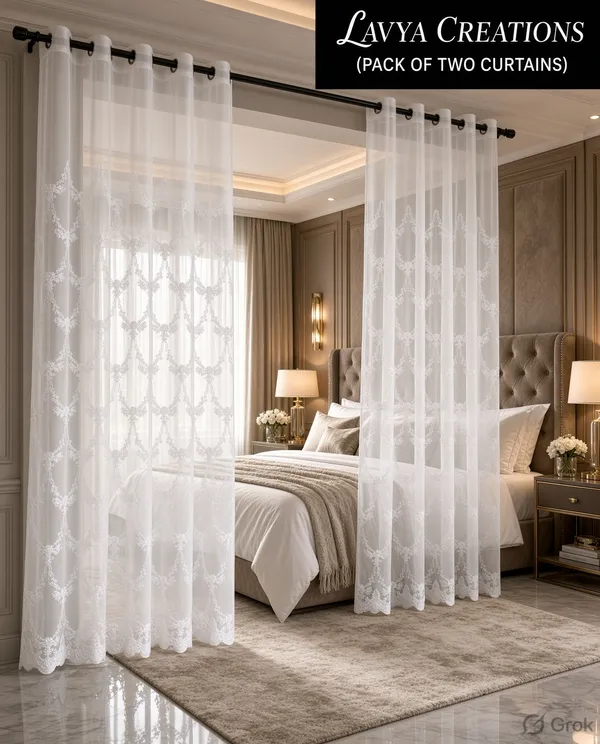 IMPORTED_EMBROIDERY_CURTAINS.PACK_OF_TWO_CURTAINS.WHITE.