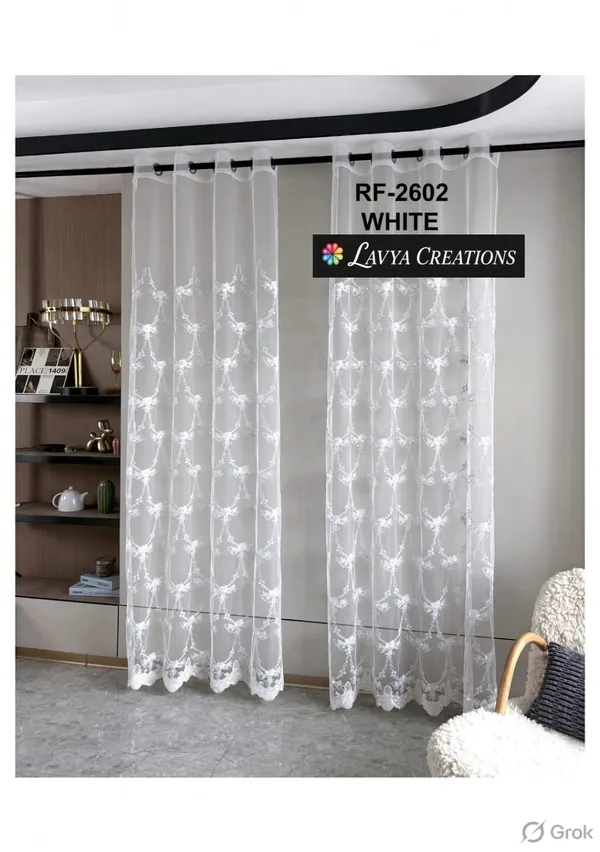 IMPORTED_EMBROIDERY_CURTAINS.PACK_OF_TWO_CURTAINS.WHITE.