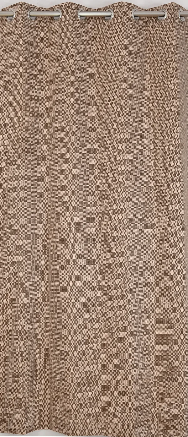 LAVYA_CREATIONS.PACK_OF_2.COTTON_CURTAIN.BROWN.
