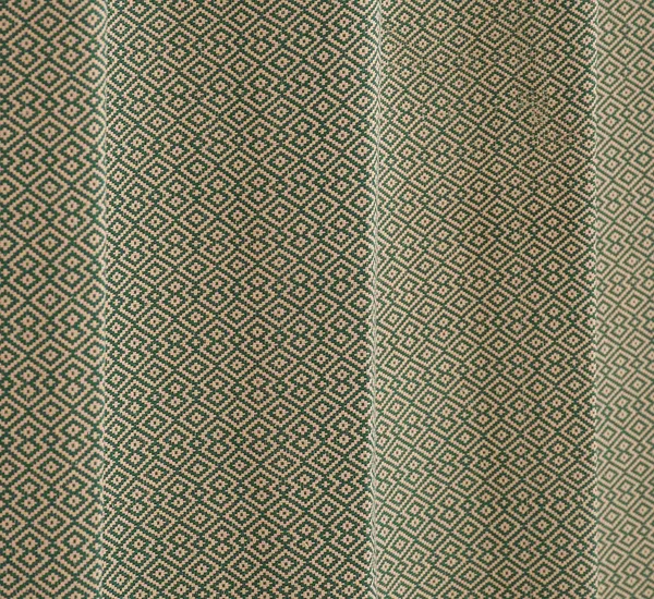 LAVYA_CREATIONS.PACK_OF_2.GREEN_BEIGE..DOBBY_PATTERN.