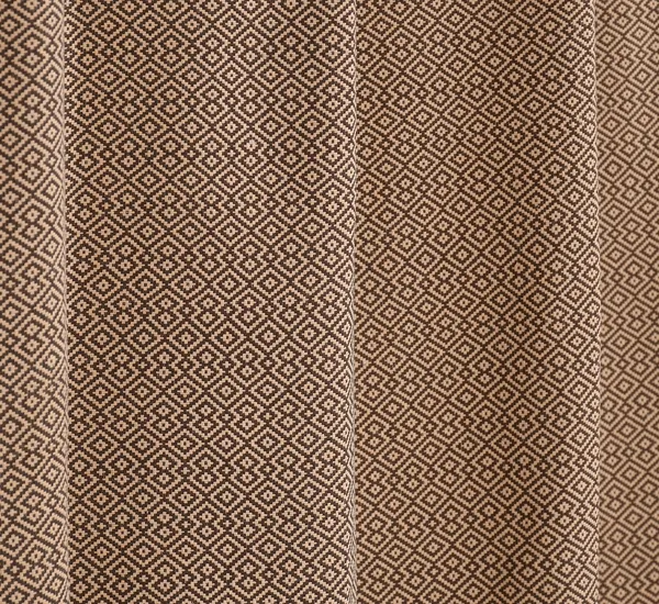 LAVYA_CREATIONS.PACK_OF_2._BROWN_BEIGE.DOBBY_PATTERN