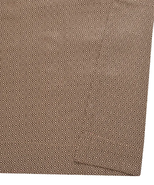 LAVYA_CREATIONS.PACK_OF_2._BROWN_BEIGE.DOBBY_PATTERN