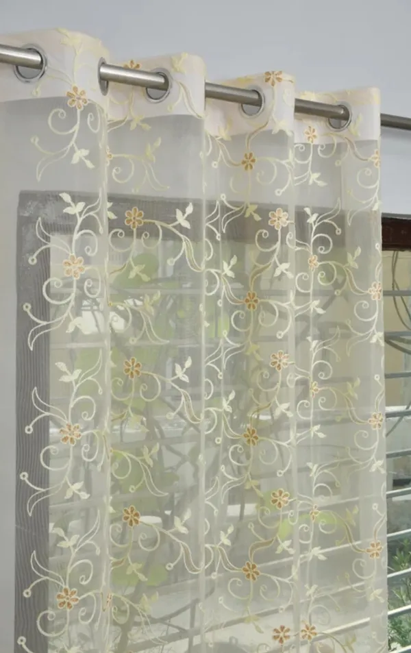 LAVYA_CREATIONS.PACK_OF_TWO_CURTAINS.TISSUE_EMBROIDERY._CREAM.