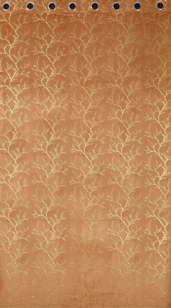 LAVYA_CREATIONS.PACK_OF_TWO_CURTAINS.VELVET_FOIL_PRINT.GOLDEN.