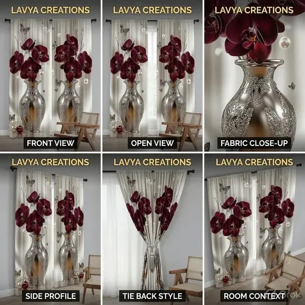 LAVYA_CREATIONS._PACK_OF_THREE_CURTAINS.FLOWER_POT