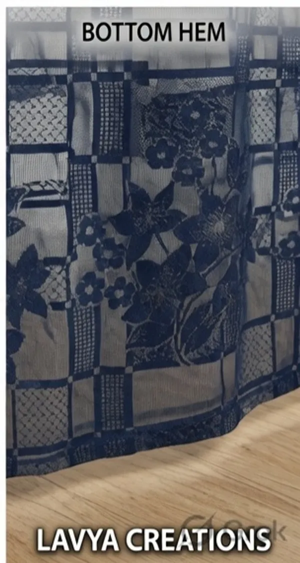 NET_CURTAINS.PACK_OF_FOUR_CURTAINS.CHECK_FLOWER_BLUE.