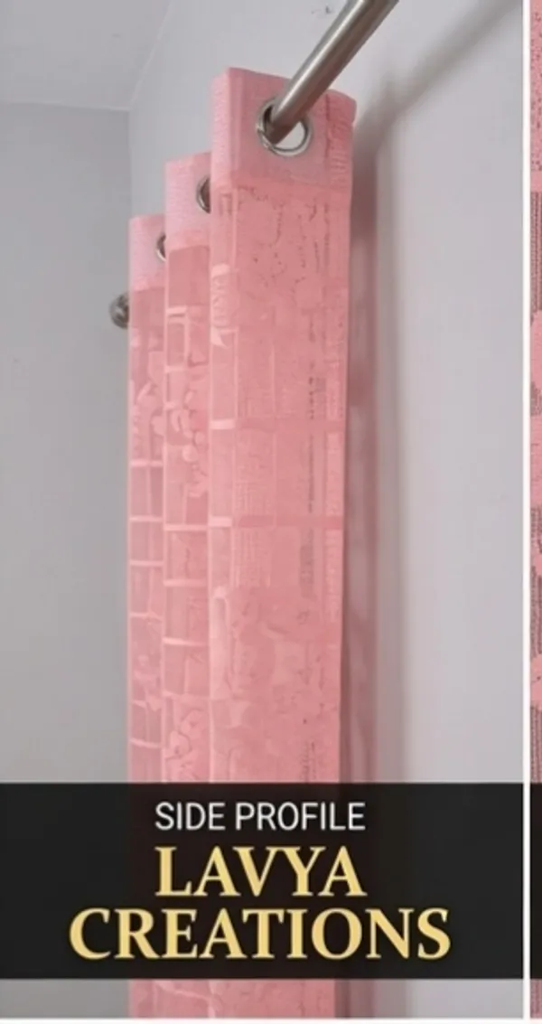 NET_CURTAINS.PACK_OF_FOUR_CURTAINS.CHECK_FLOWER_PINK.