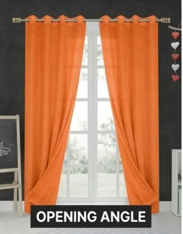 NET_CURTAINS.PACK_OF_FOUR_CURTAINS.ORANGE.