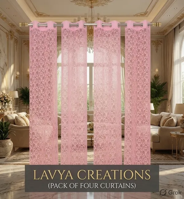 NET_CURTAINS.PACK_OF_FOUR_CURTAINS.ZIGZAG_PINK.