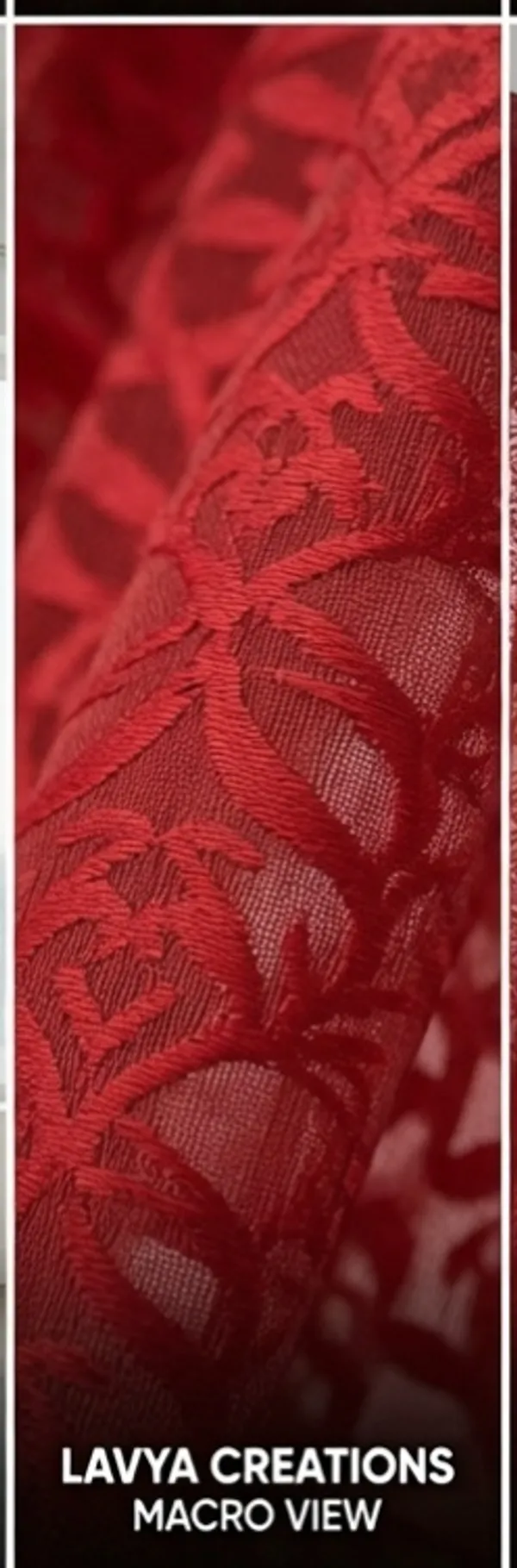 NET_CURTAINS.PACK_OF_FOUR_CURTAINS.ZIGZAG_RED.