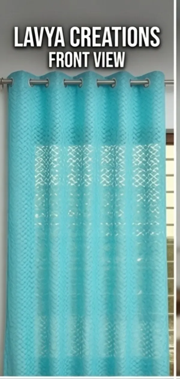 NET_CURTAINS.PACK_OF_FOUR_CURTAIN._AQUA.