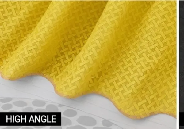 NET_CURTAIN.PACK_OF_FOUR_CURTAINS.YELLOW.
