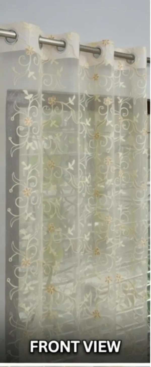 PRIMIUM_TISSUE_EMBROIDERY_CURTAINS.PACK_OF_FOUR(4)_CURTAINS.CREAM.