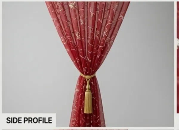 PRIMIUM_TISSUE_EMBROIDERY_CURTAINS.PACK_OF_FOUR_(4).CURTAINS.RED.