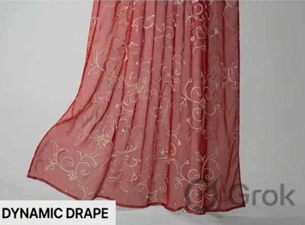 PRIMIUM_TISSUE_EMBROIDERY_CURTAINS.PACK_OF_FOUR_(4).CURTAINS.RED.