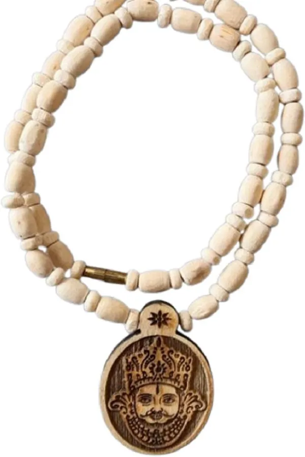 Abhimantrit_Beige_Wood_Premimum_Necklace_For_Unisex