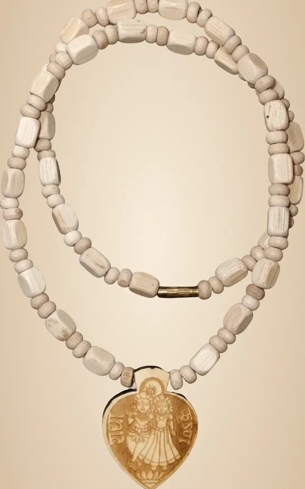 Abhimantrit_Beige_Wood_Premimum_Necklace_For_Unisex