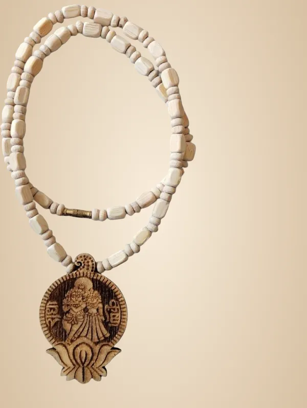 Abhimantrit_Beige_Wood_Premimum_Necklace_For_Unisex