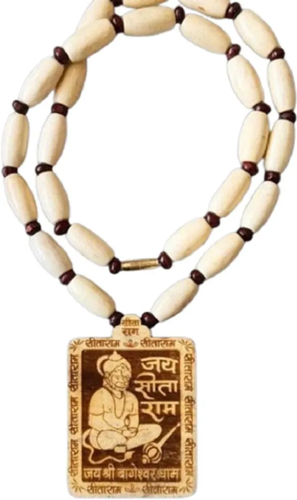 Abhimantrit_Beige_Wood_Premimum_Necklace_For_Women