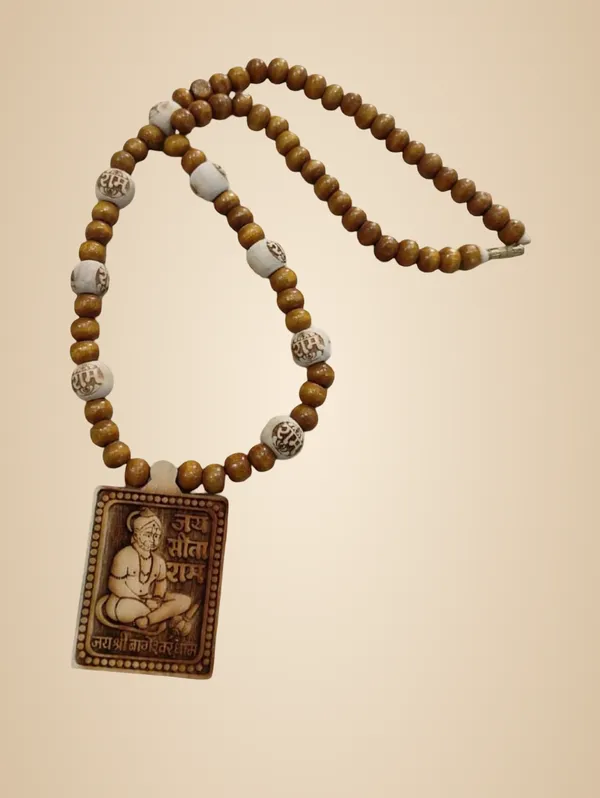 Abhimantrit_Multicolor_Wood_Premimum_Necklace_For_Unisex_(Pack_Of_2)