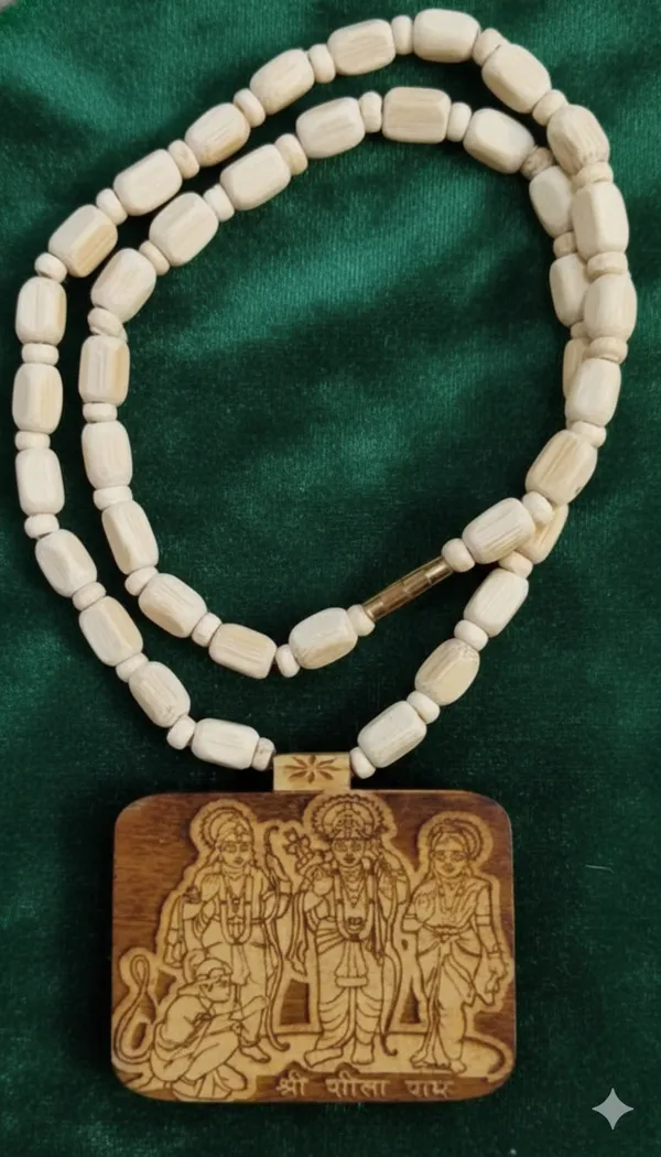 Abhimantrit_Beige_Wood_Premimum_Necklace_For_Unisex