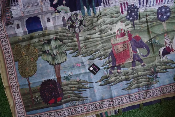 Kalamkari_Design_Printed_Cotton_saree