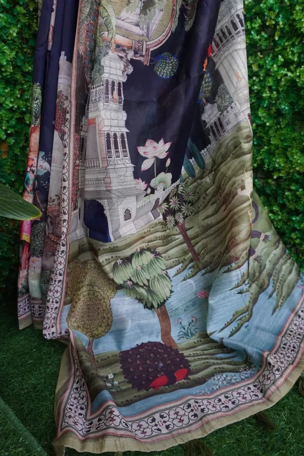 Kalamkari_Design_Printed_Cotton_saree