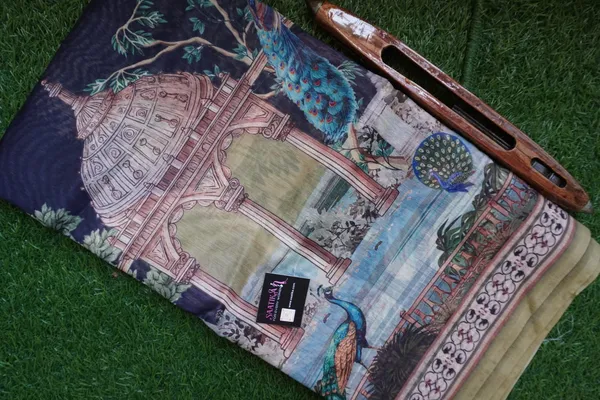 Kalamkari_Design_Printed_Cotton_saree