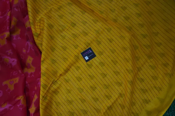 Red_Pure_Cotton_Printed_Mulmul_Saree_For_Women