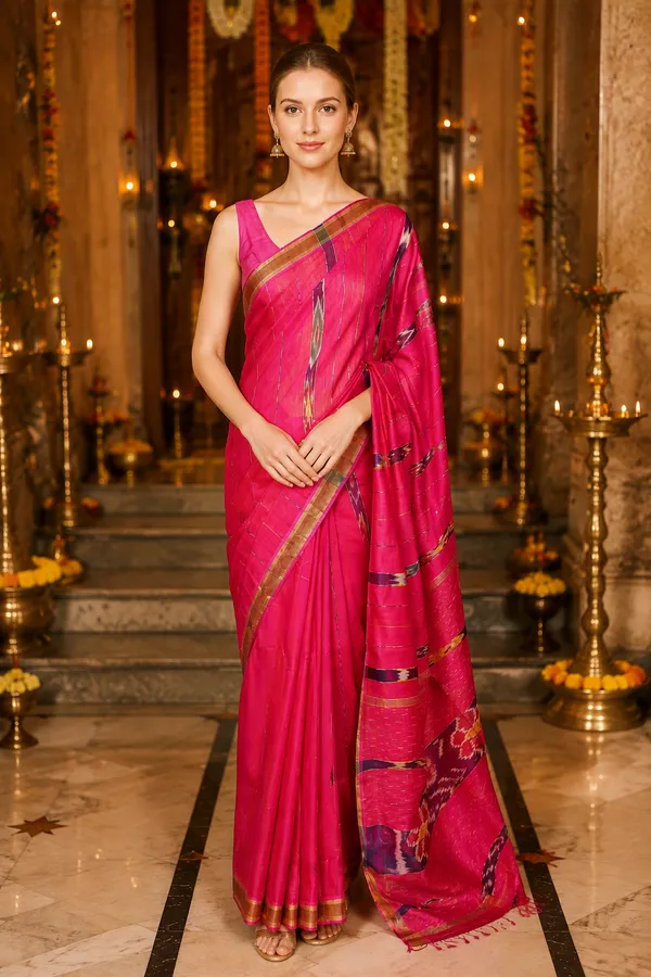Handloom_Cotton_Sambhalpuri_Kotki_work_Saree