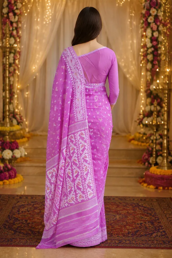 Handloom_Jamdani_Cotton_Saree