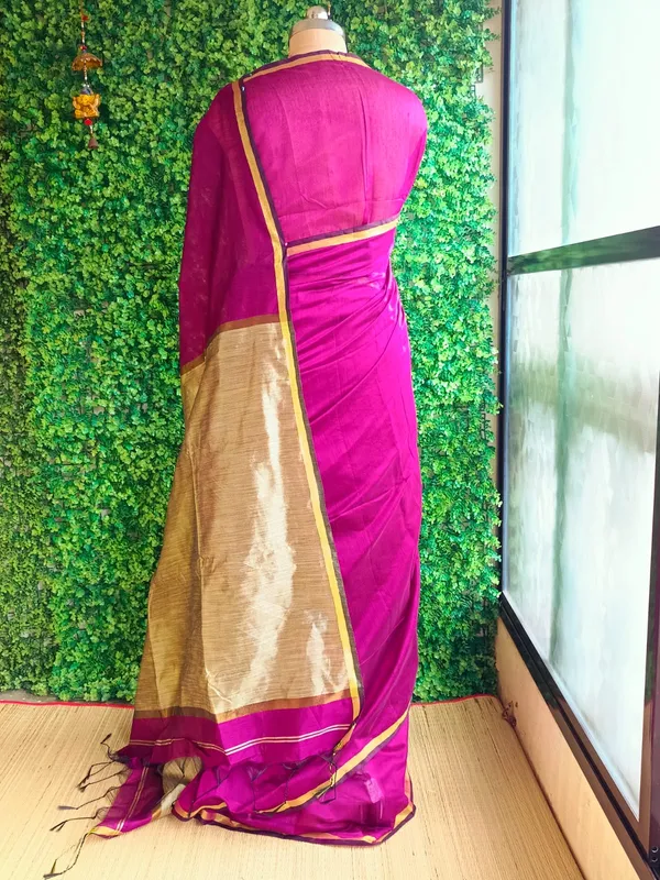 Purple_Wine_color_Handloom_Cotton_Silk_Saree_with_Ghicha_Pallu.