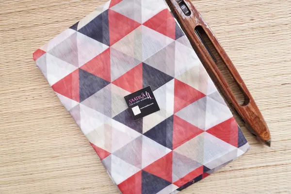 Soft_Chanderi_Saree_Triangle_design_