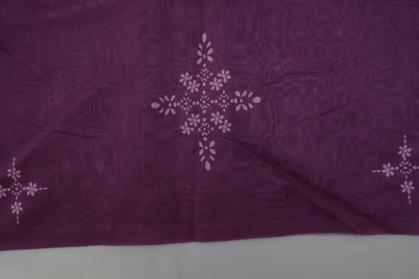 Violet_color_Printed_Chanderi_Cotton_Saree