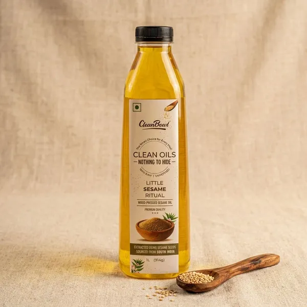 White_Sesame_Oil_-_1L_(Wood-pressed_)