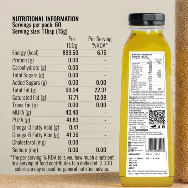 White_Sesame_Oil_-_1L_(Wood-pressed_)