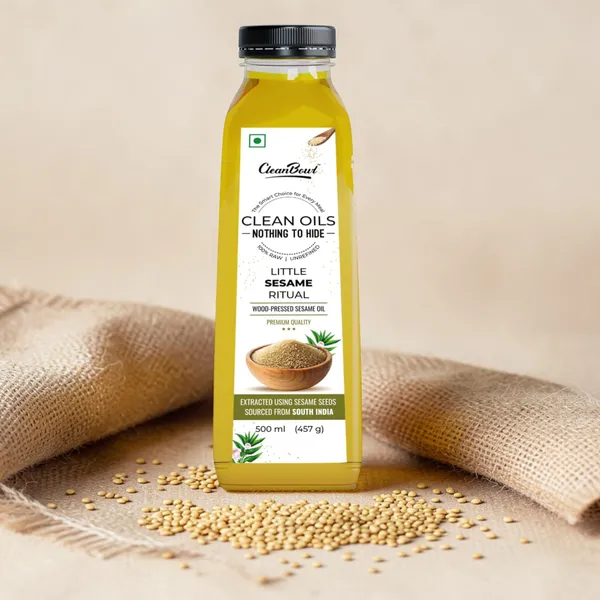 White_Sesame_Oil_-_1L_(Wood-pressed_)