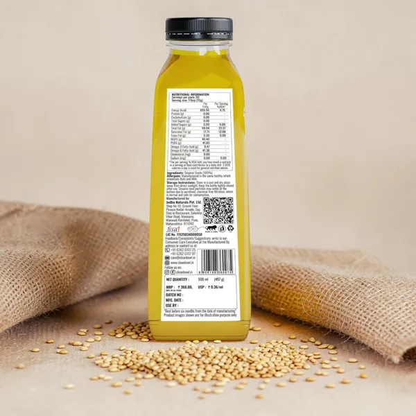 White_Sesame_Oil_-_1L_(Wood-pressed_)