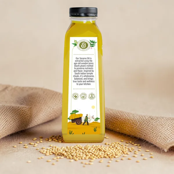 White_Sesame_Oil_-_1L_(Wood-pressed_)