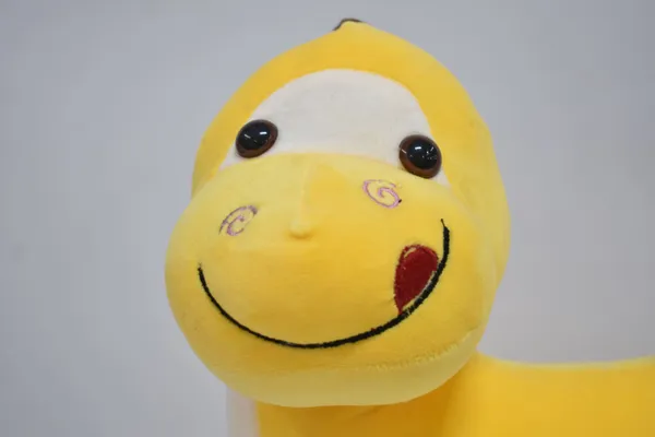 Yellow_American_Dino_Spandex_Fabric_Plush_Toy