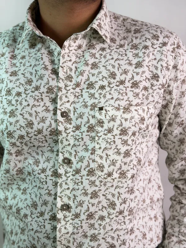 KENTO_CLUB_Premium_Off-White_Floral_Printed_Men’s_Shirt_|_Stylish_Casual_&_Party_Wear_Shirt