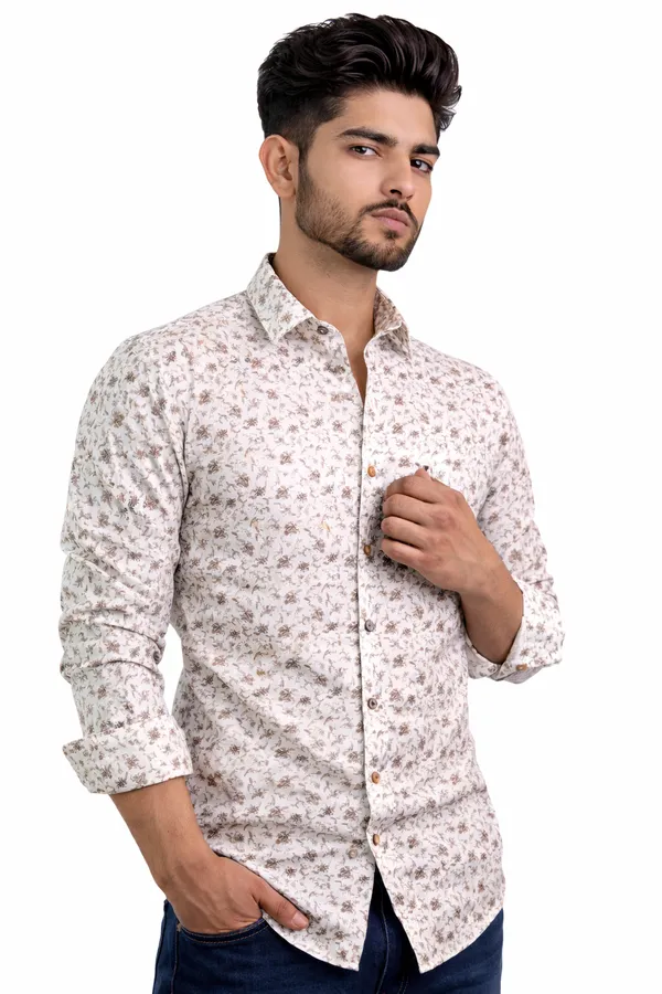 KENTO_CLUB_Premium_Off-White_Floral_Printed_Men’s_Shirt_|_Stylish_Casual_&_Party_Wear_Shirt