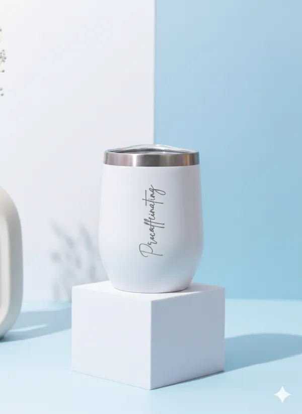 White_Stainless_Steel_Steelo_Beer_Mug_For_Unisex