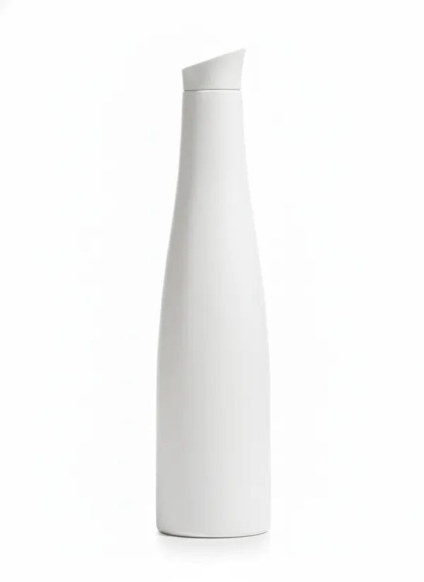 White_Stainless_Steel_Wine_Shaped_Flask_Bottle_For_Unisex