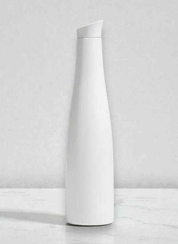 White_Stainless_Steel_Wine_Shaped_Flask_Bottle_For_Unisex